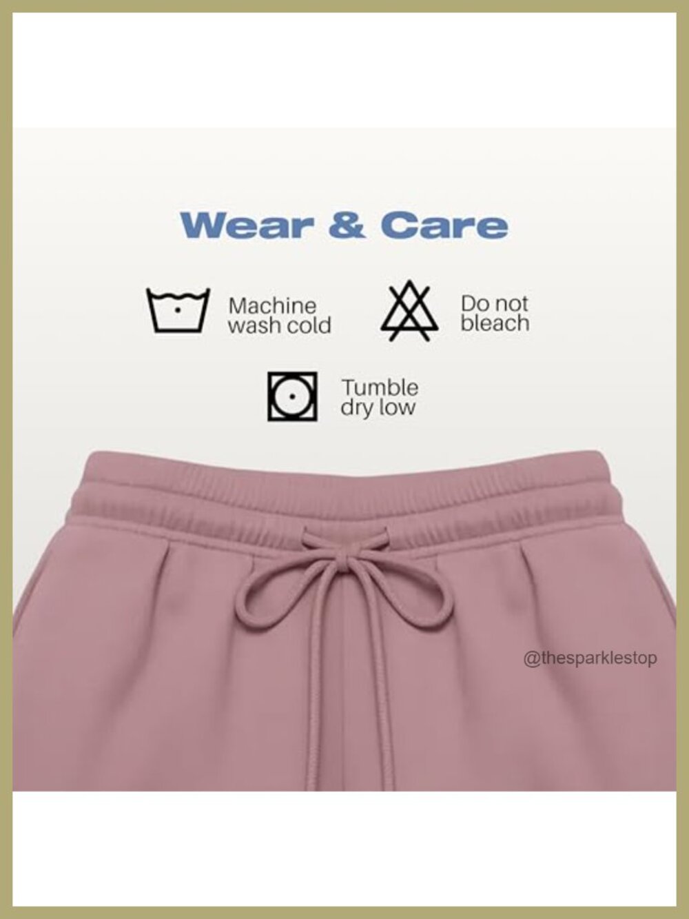 3 Pack Wide Leg Fleece Sweatpants for Women, Deep Pockets, Drawstring Waist, - Picture 5 of 6
